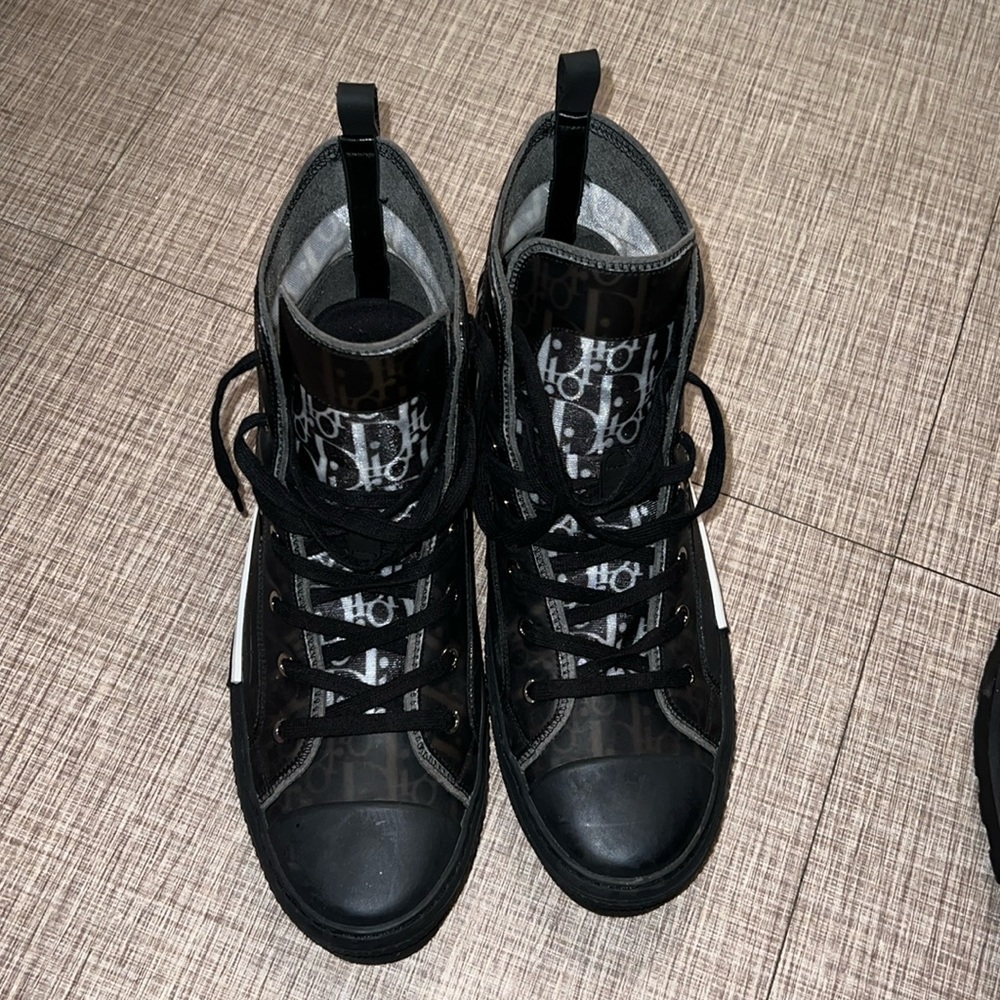 Dior B23 Oblique Black Hightop